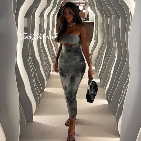 BLOGGER'S FAVE! Zara Strapless Tulle Dress NWT - Picture 3 of 16